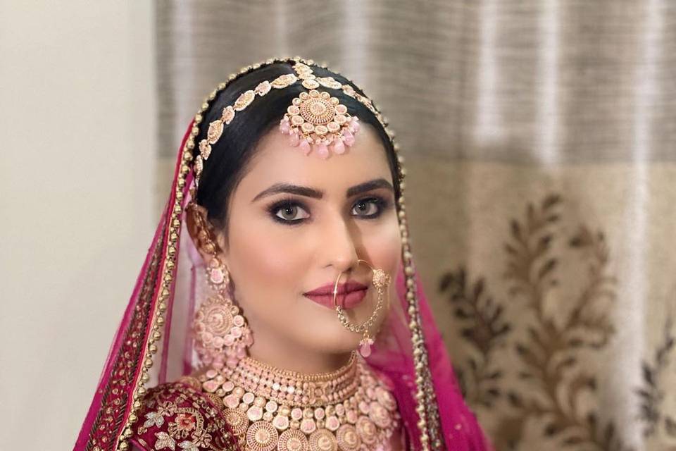 Bridal makeup