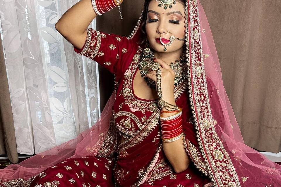 Bridal makeup