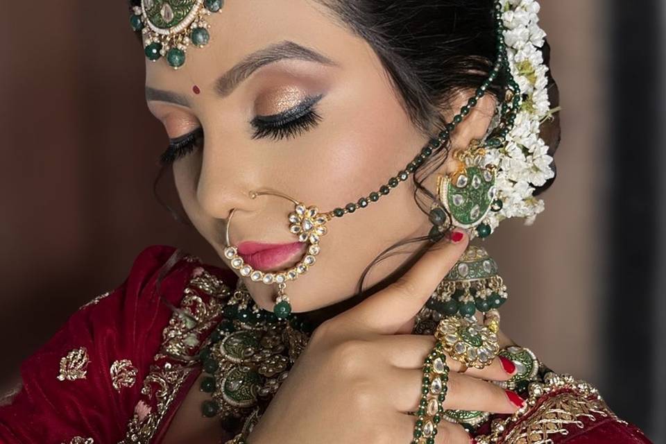 Bridal makeup