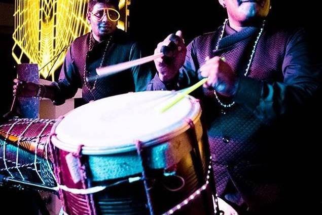 Dhol setup