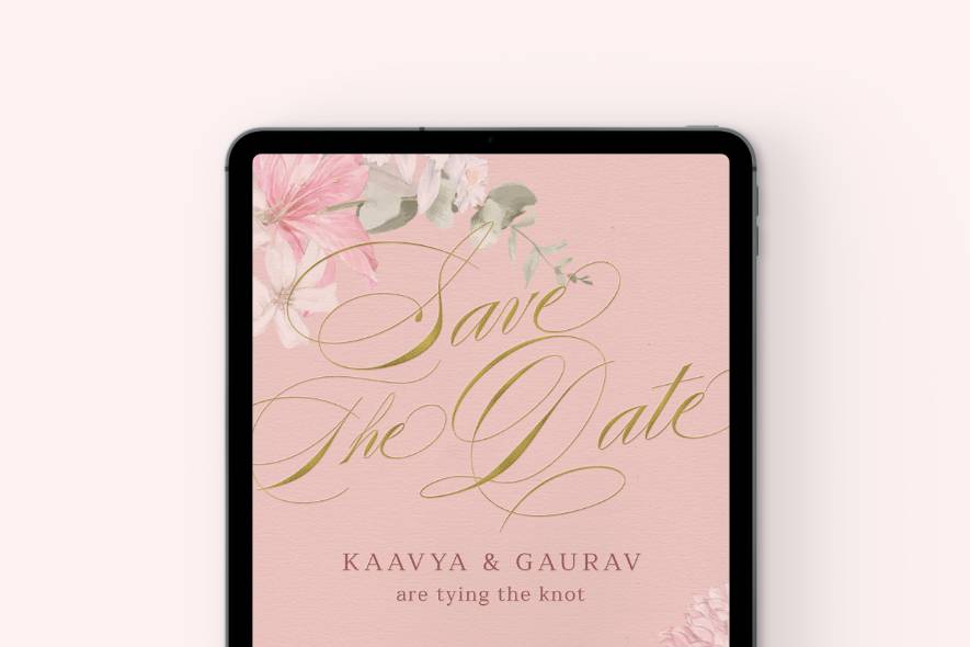 Digital save the date