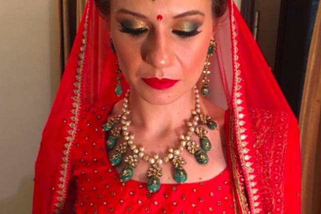 Bridal makeup