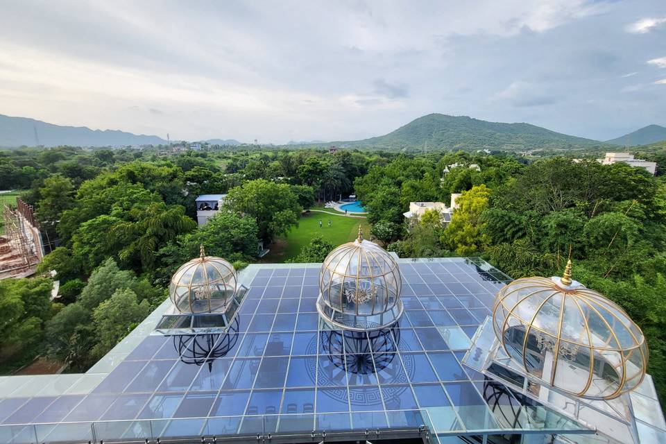 Rooftop view