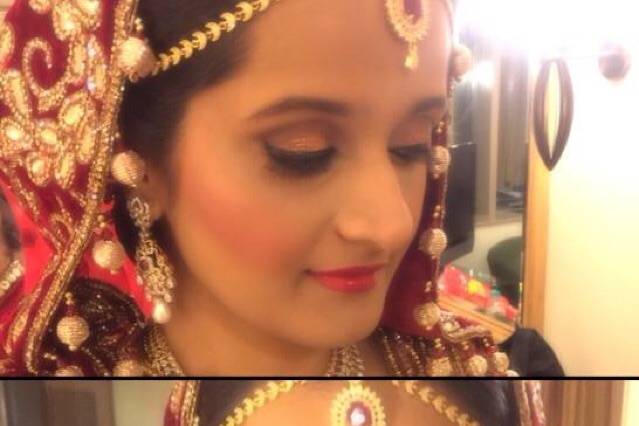 Bridal makeup