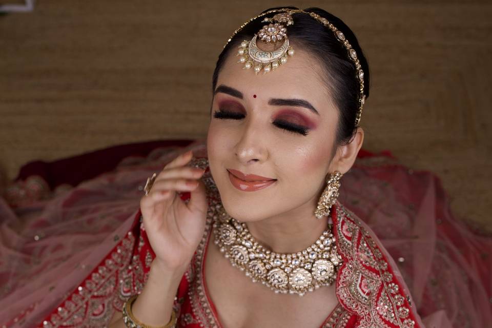 Bridal look