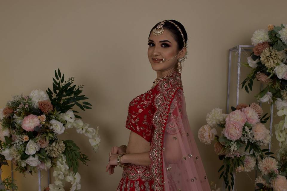 Bridal look