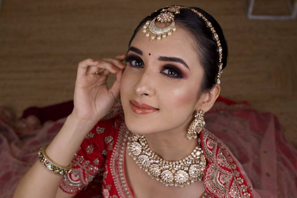 Bridal look