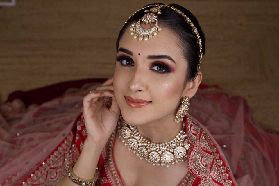 Bridal look