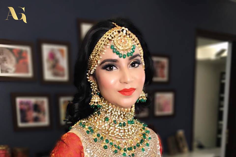 Bridal makeup