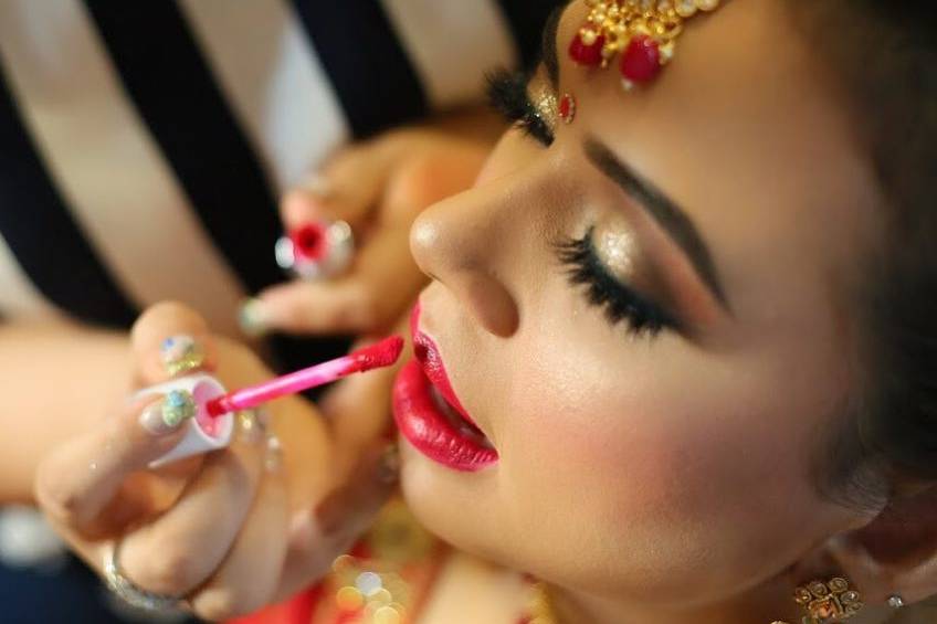 Bridal makeup