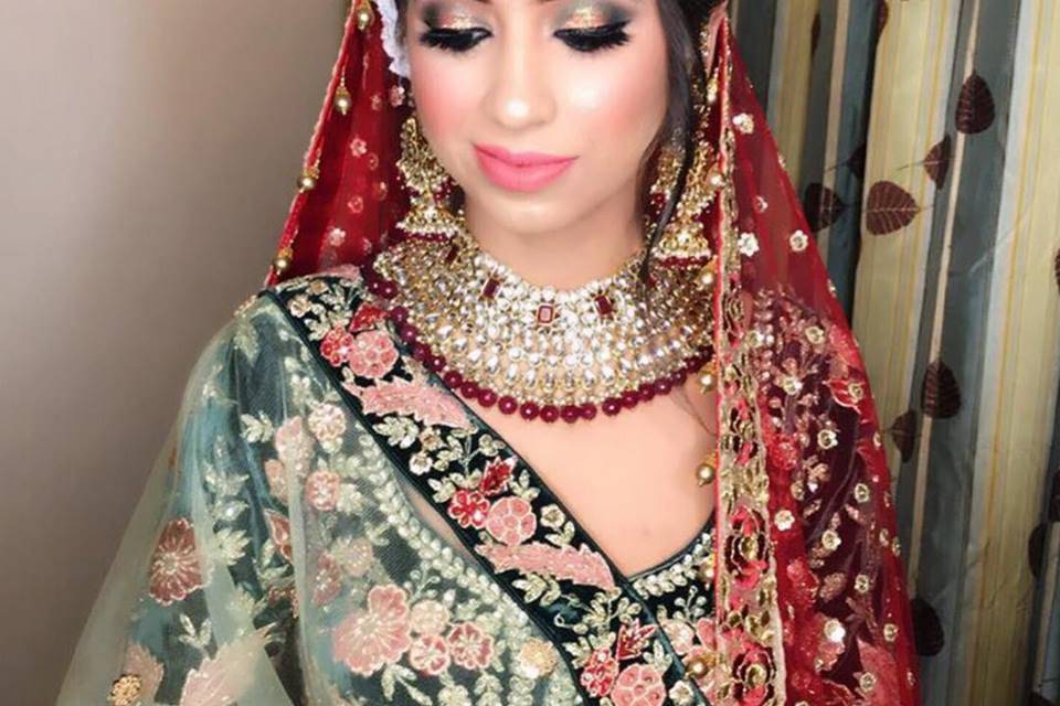 Bridal makeup