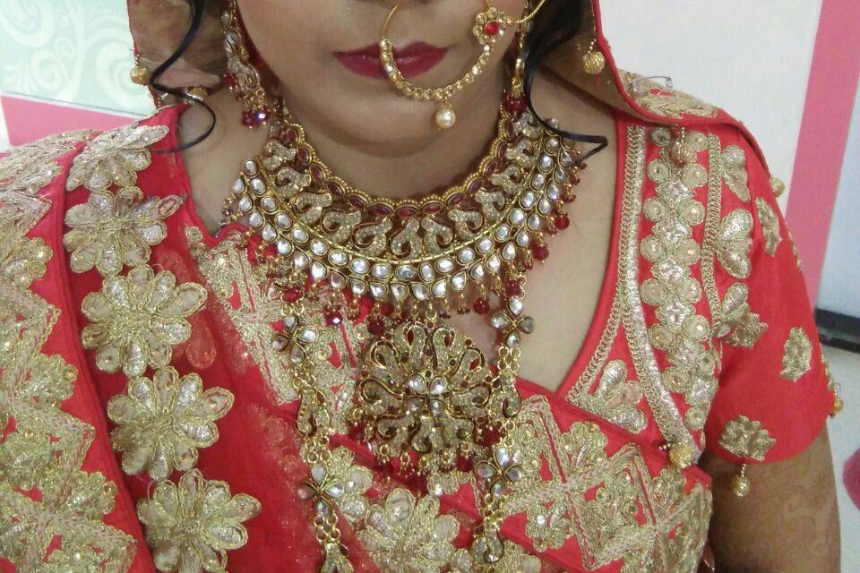 Bridal makeup