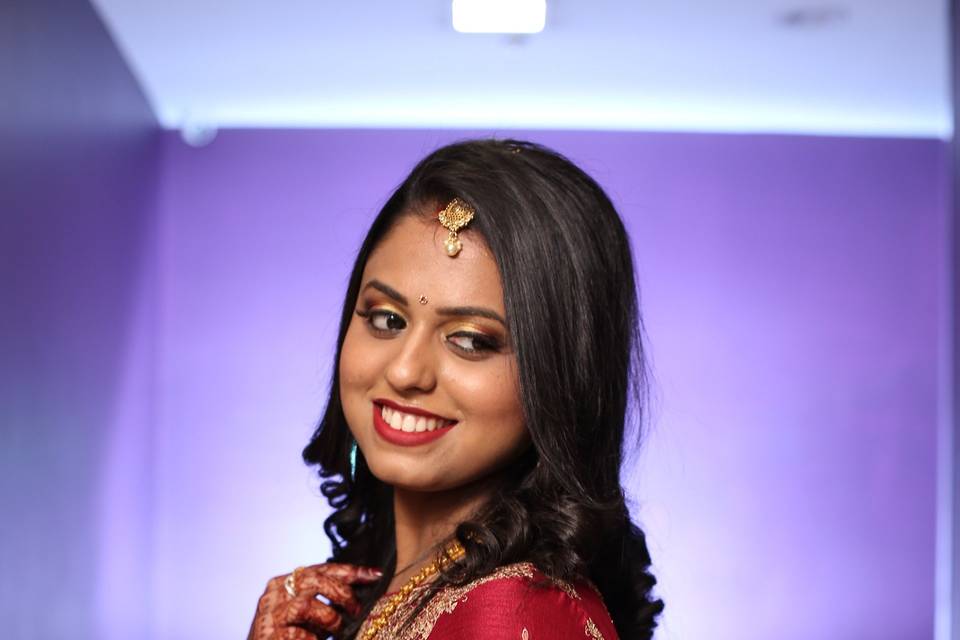 Bridal makeup