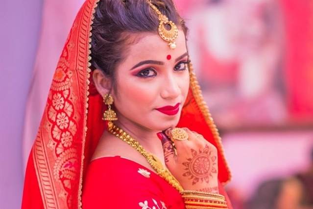 Bridal makeup