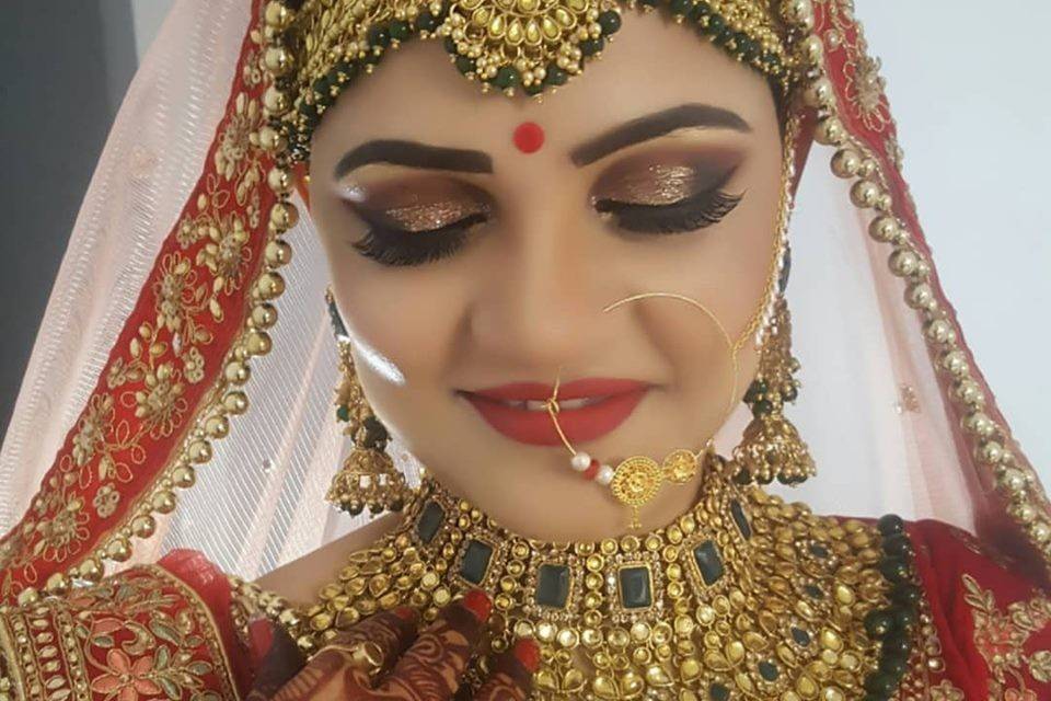 Bridal makeup