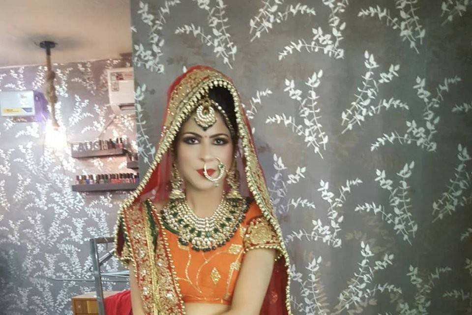 Bridal makeup