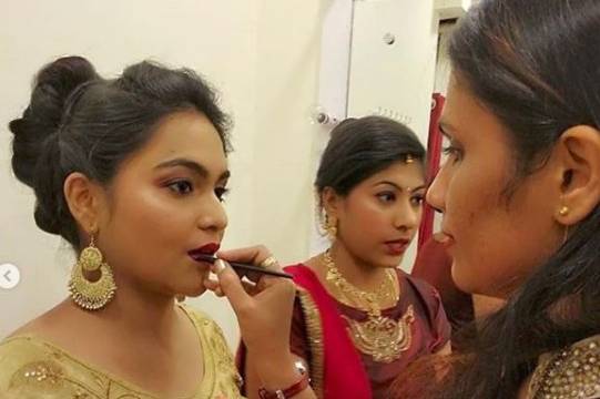 Bridal makeup