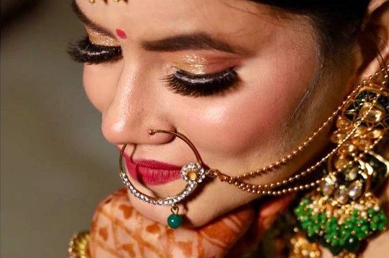 Bridal makeup