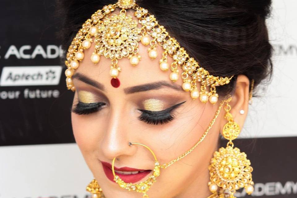 Bridal makeup