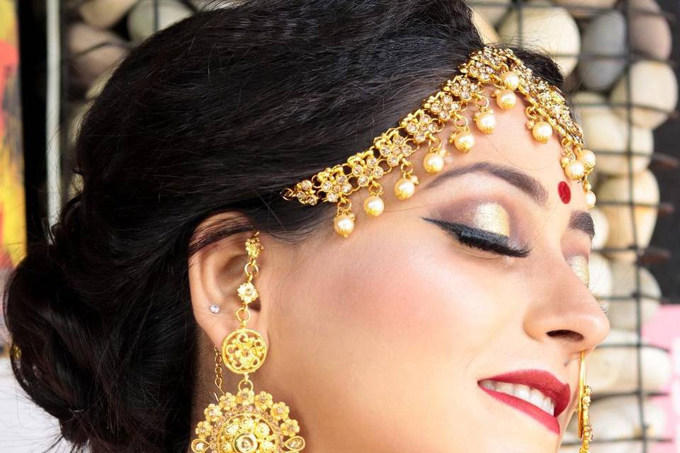 Bridal makeup