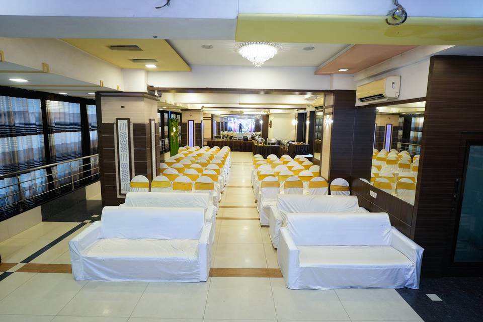 Seating Area of Zaika Banquet