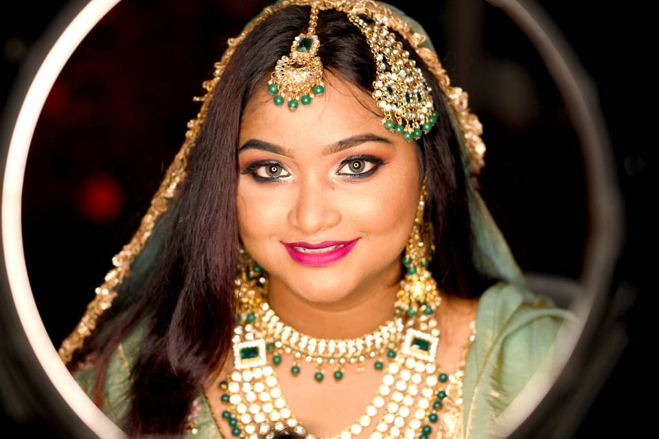 Bridal makeup