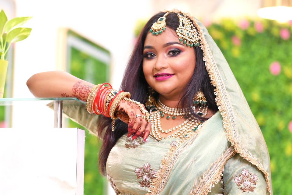 Bridal makeup