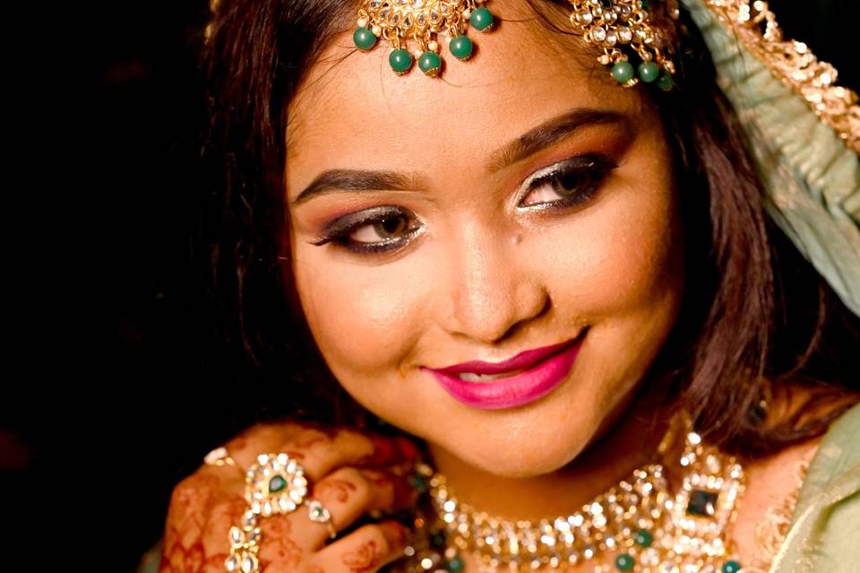 Bridal makeup