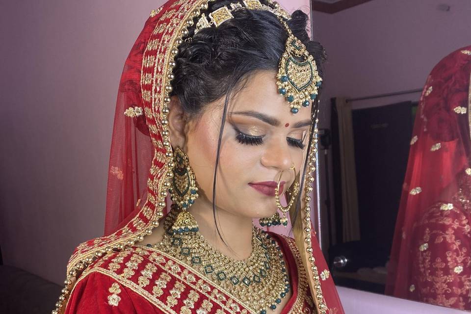 Bridal makeup