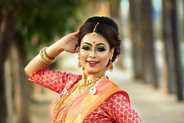 Assamese Bridal Makeup