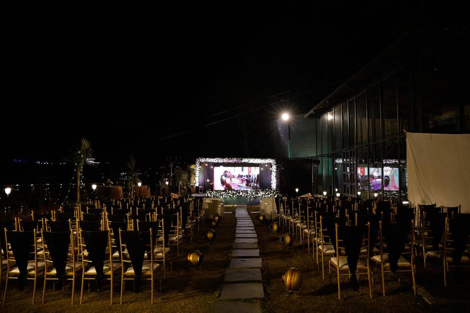 Lawn area