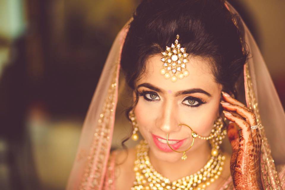 Bridal makeup