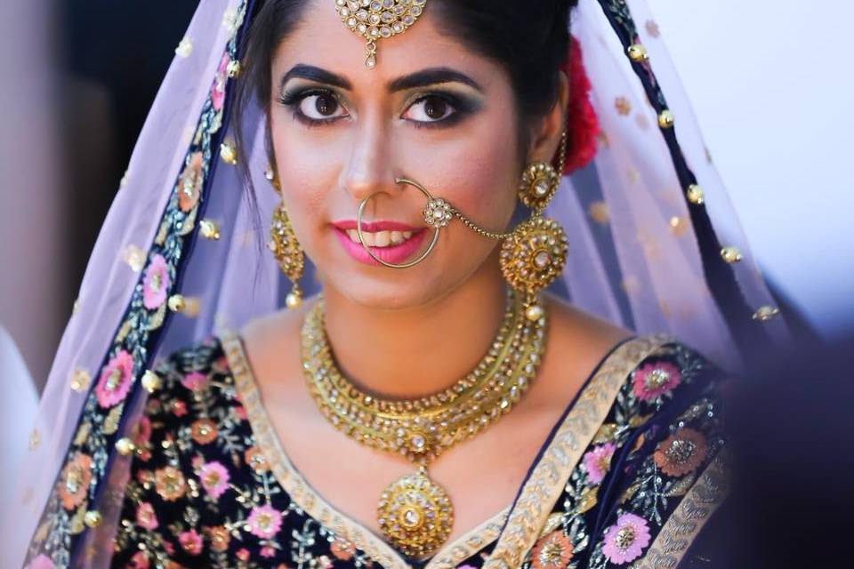 Bridal makeup