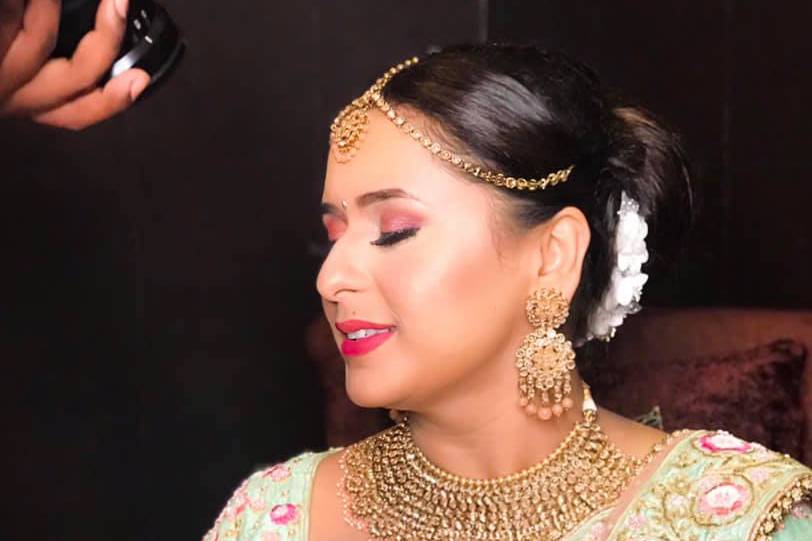 Bridal makeup