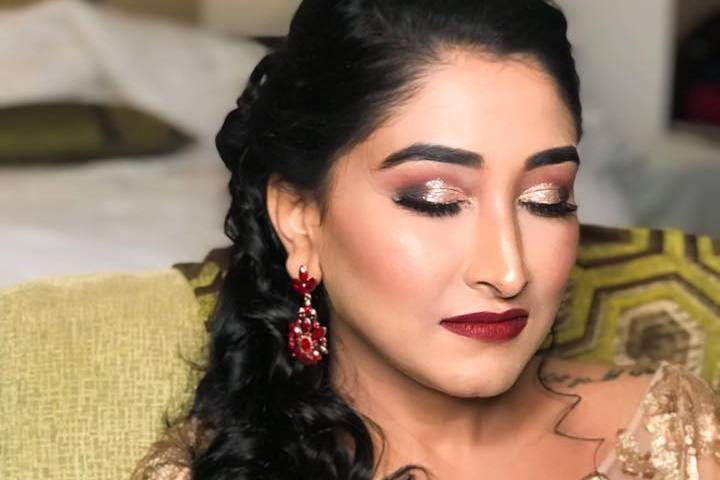 Bridal makeup