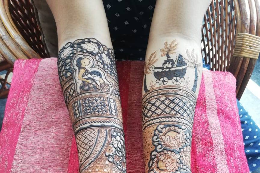 Arjunkanha Mehandi Art