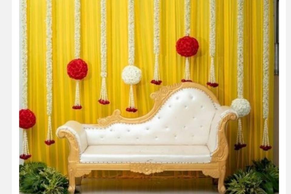 Haldi decoration