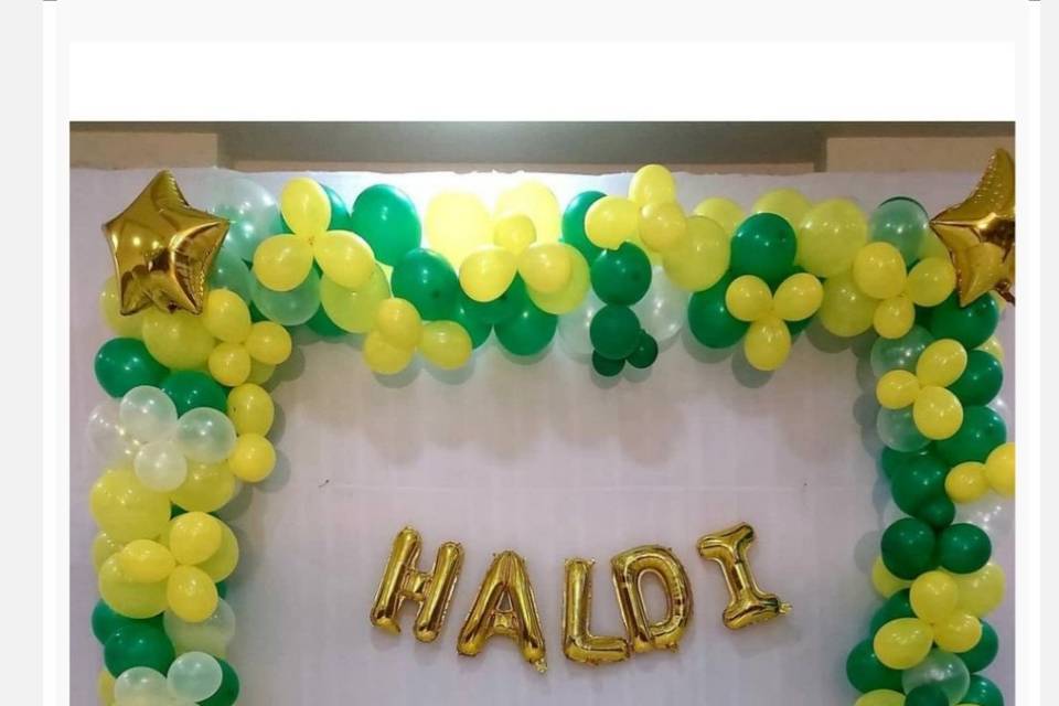 Haldi decoration