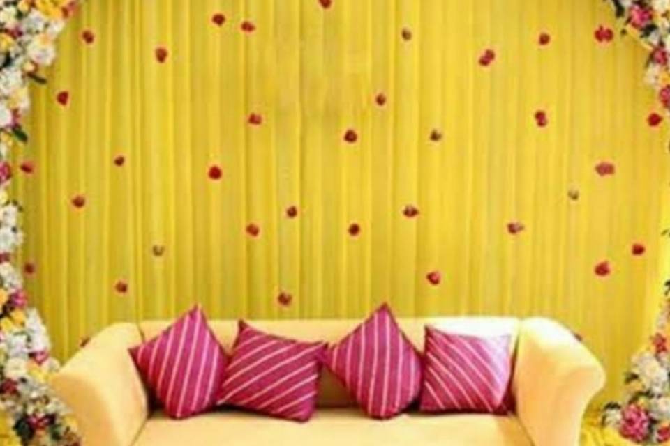 Haldi decoration