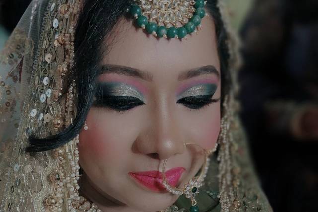 Bridal makeup