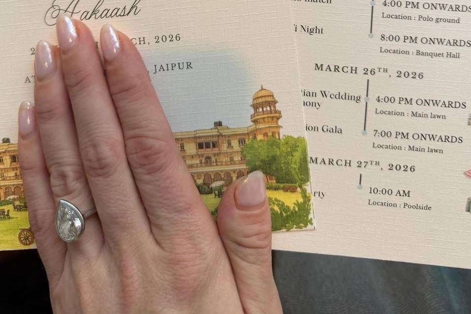Invitation print