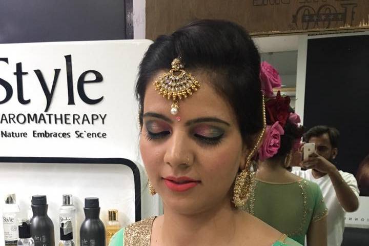 Bridal makeup