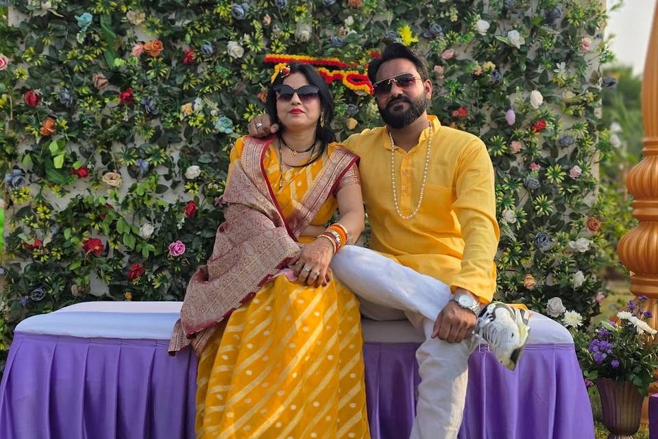 Haldi celebrations
