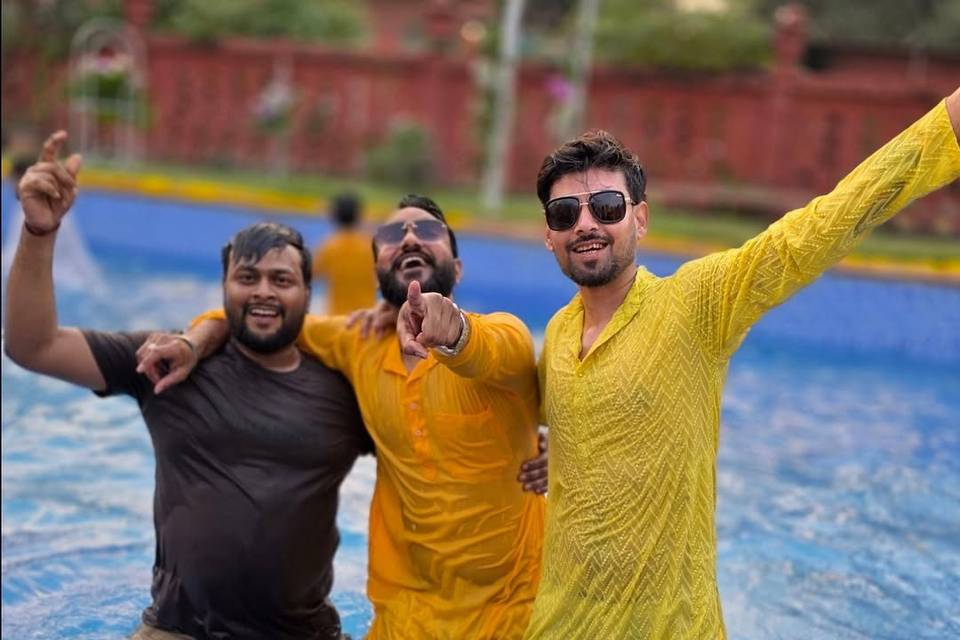 Haldi celebrations