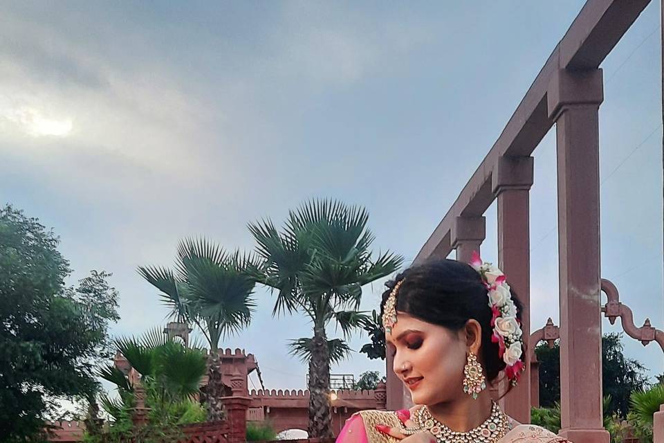 Bridal shoot at fountains