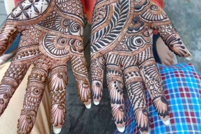 Traditional Mehandi Design. | Vanila Balaji | Flickr