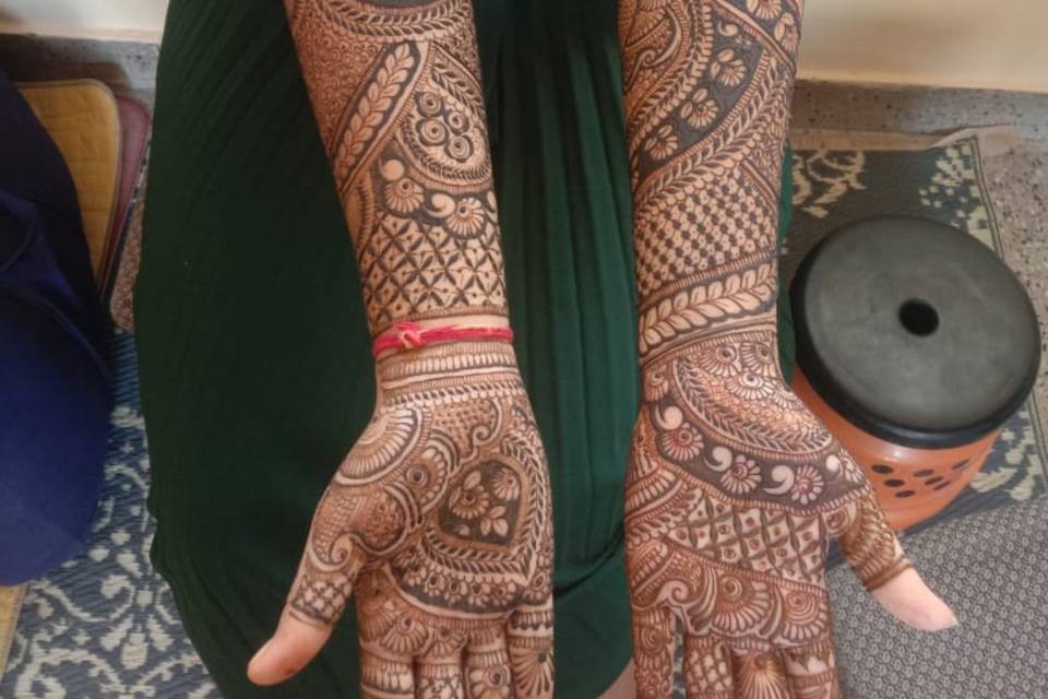 Bridal mehandi