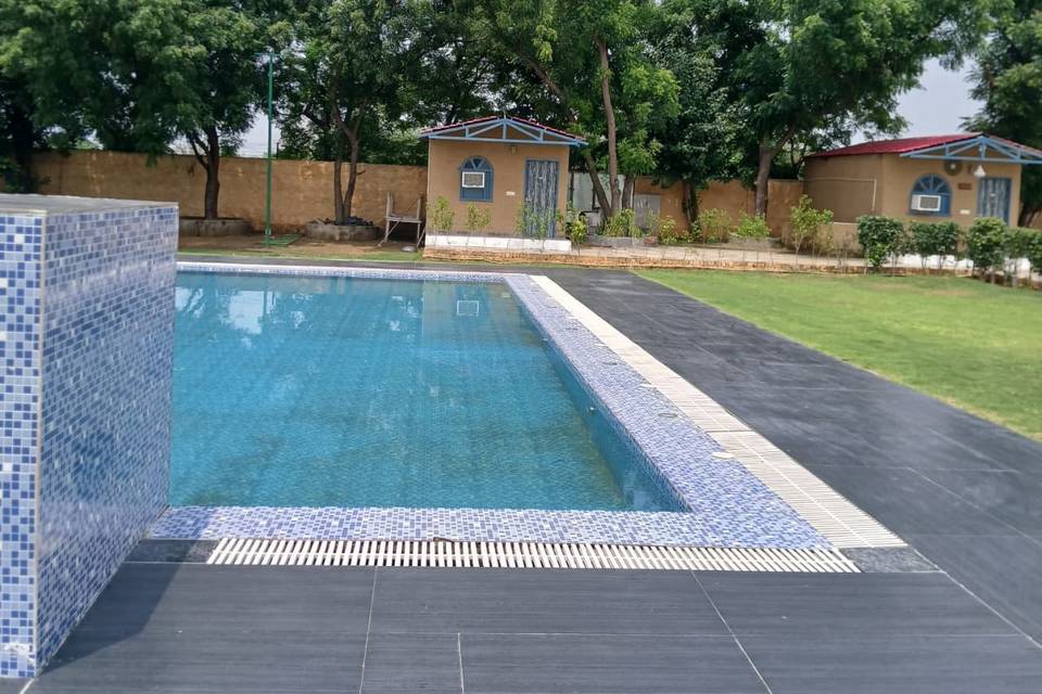 Poolside