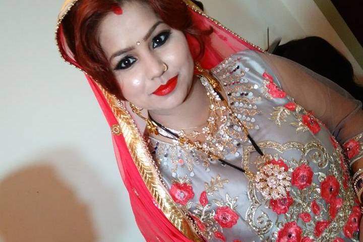 Bridal makeup