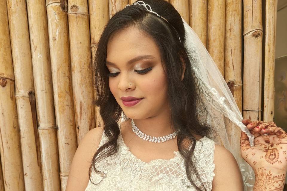Bridal makeup